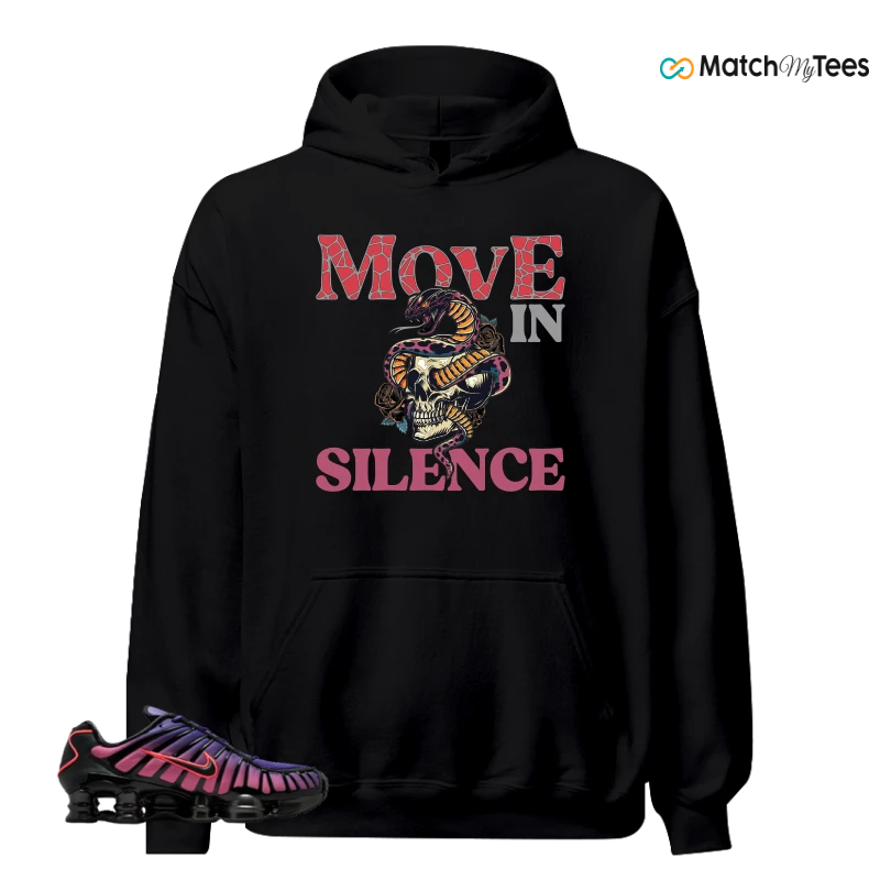 NIKE SHOX TL COURT PURPLE METALLIC BLACK SNEAKER Matching Tees hoodie