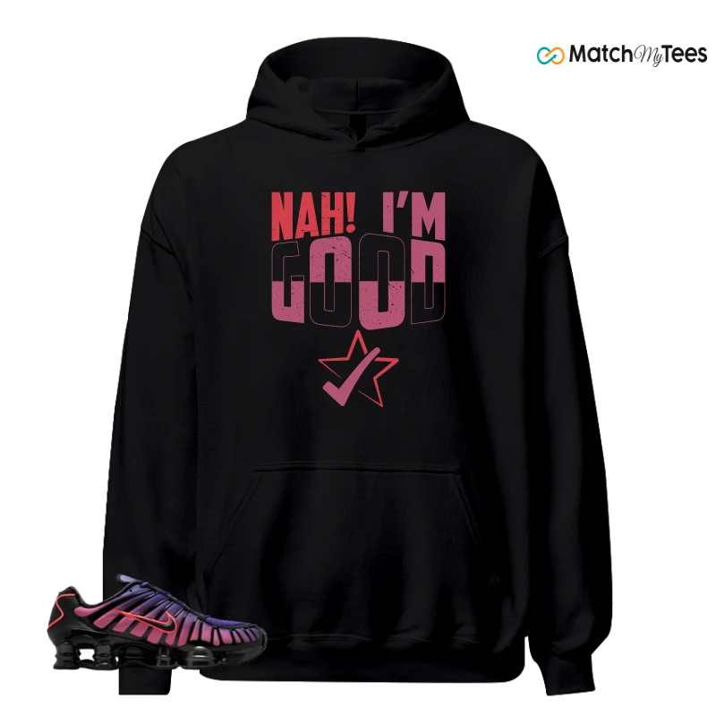 NIKE SHOX TL COURT PURPLE METALLIC BLACK SNEAKER Matching Tees hoodie