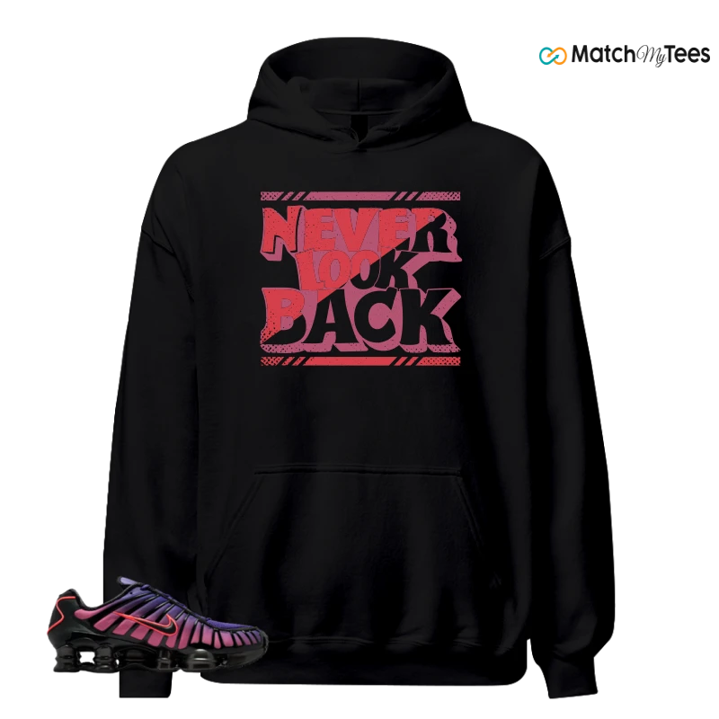 NIKE SHOX TL COURT PURPLE METALLIC BLACK SNEAKER Matching Tees hoodie