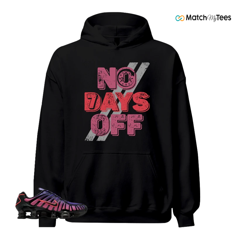 NIKE SHOX TL COURT PURPLE METALLIC BLACK SNEAKER Matching Tees hoodie