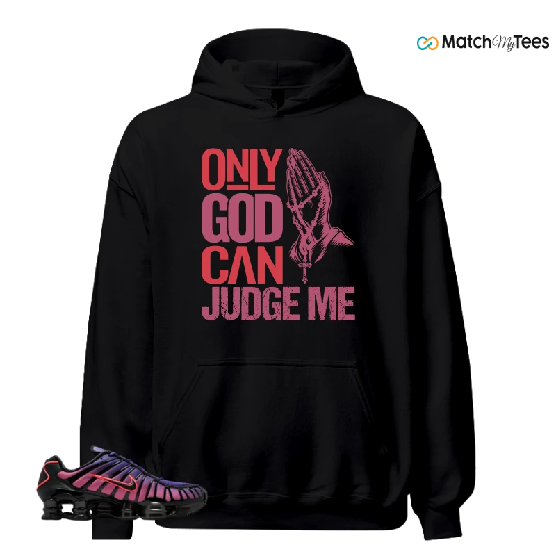 NIKE SHOX TL COURT PURPLE METALLIC BLACK SNEAKER Matching Tees hoodie