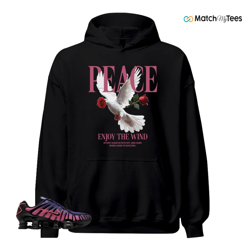 NIKE SHOX TL COURT PURPLE METALLIC BLACK SNEAKER Matching Tees hoodie