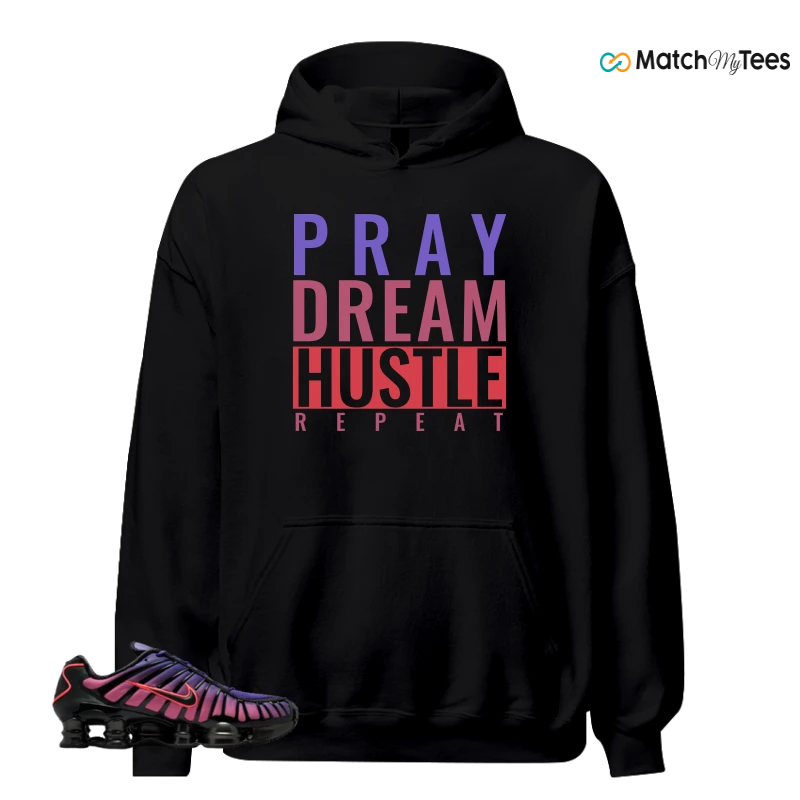 NIKE SHOX TL COURT PURPLE METALLIC BLACK SNEAKER Matching Tees hoodie
