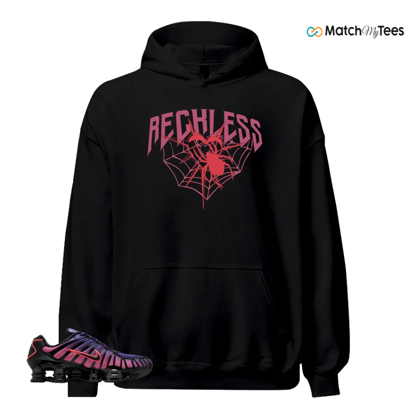 NIKE SHOX TL COURT PURPLE METALLIC BLACK SNEAKER Matching Tees hoodie