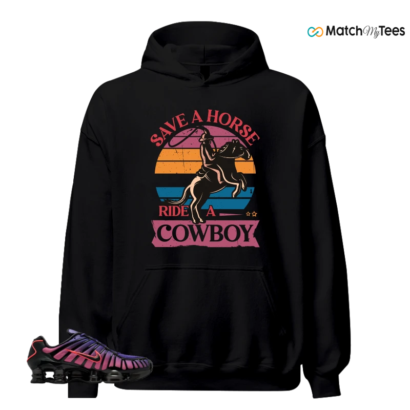 NIKE SHOX TL COURT PURPLE METALLIC BLACK SNEAKER Matching Tees hoodie