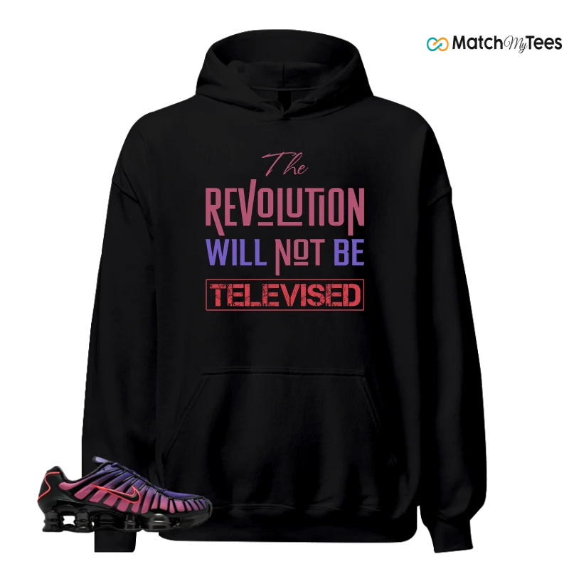NIKE SHOX TL COURT PURPLE METALLIC BLACK SNEAKER Matching Tees hoodie