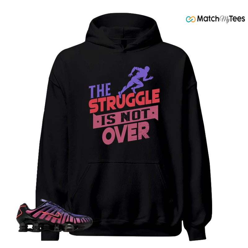 NIKE SHOX TL COURT PURPLE METALLIC BLACK SNEAKER Matching Tees hoodie