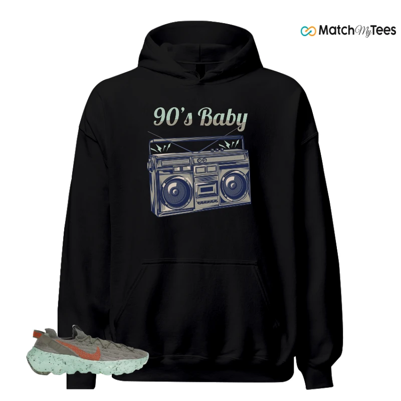 NIKE SPACE HIPPIE 04 GREEN GLOW SNEAKER Matching Tees hoodie