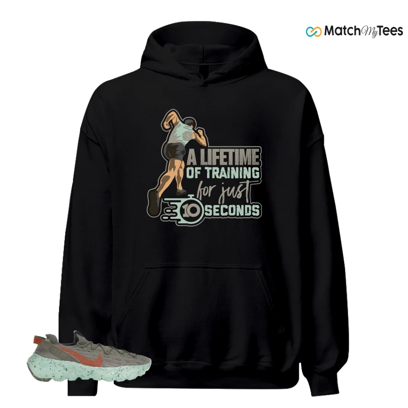 NIKE SPACE HIPPIE 04 GREEN GLOW SNEAKER Matching Tees hoodie
