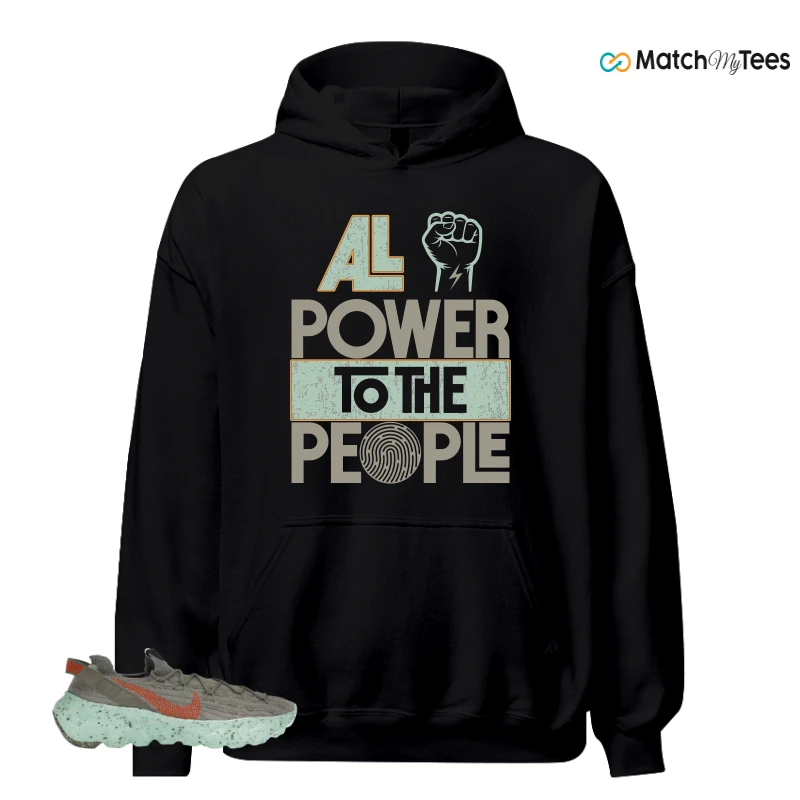 NIKE SPACE HIPPIE 04 GREEN GLOW SNEAKER Matching Tees hoodie