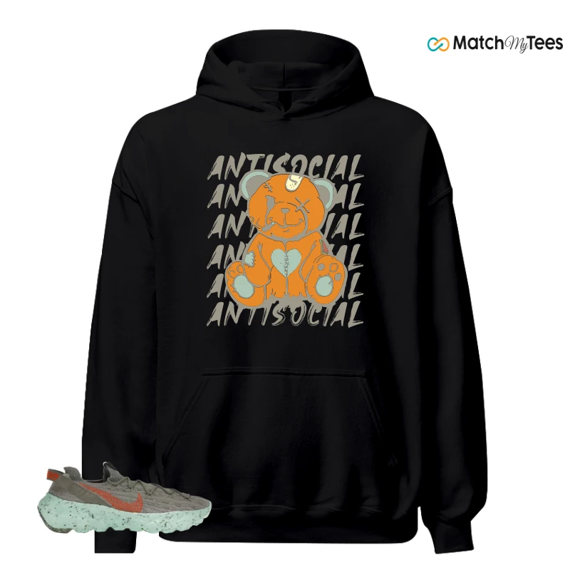 NIKE SPACE HIPPIE 04 GREEN GLOW SNEAKER Matching Tees hoodie