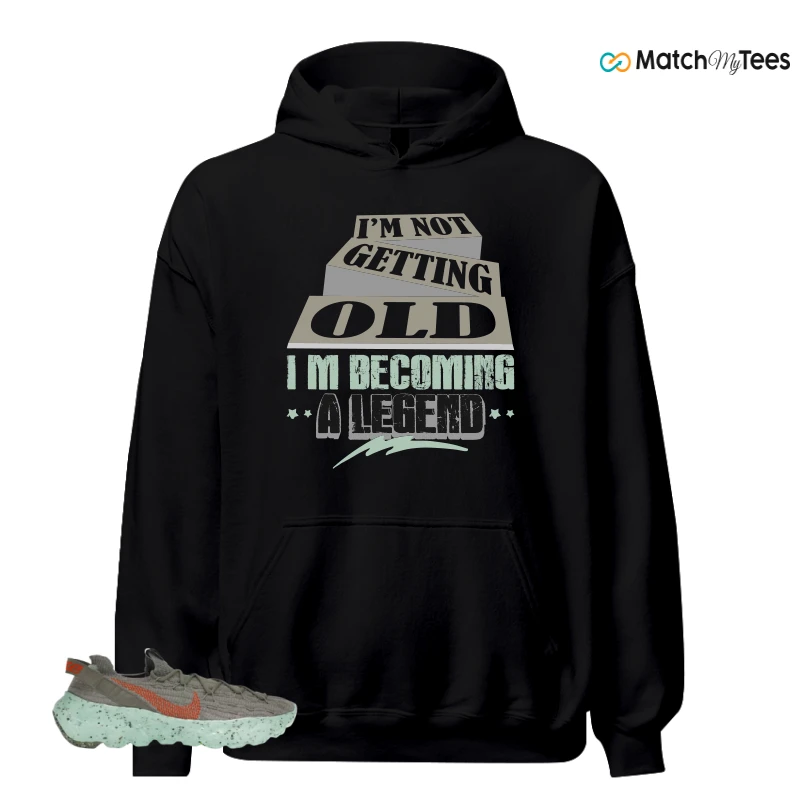 NIKE SPACE HIPPIE 04 GREEN GLOW SNEAKER Matching Tees hoodie