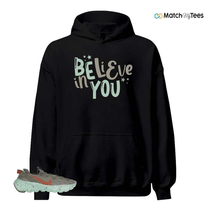 NIKE SPACE HIPPIE 04 GREEN GLOW SNEAKER Matching Tees hoodie