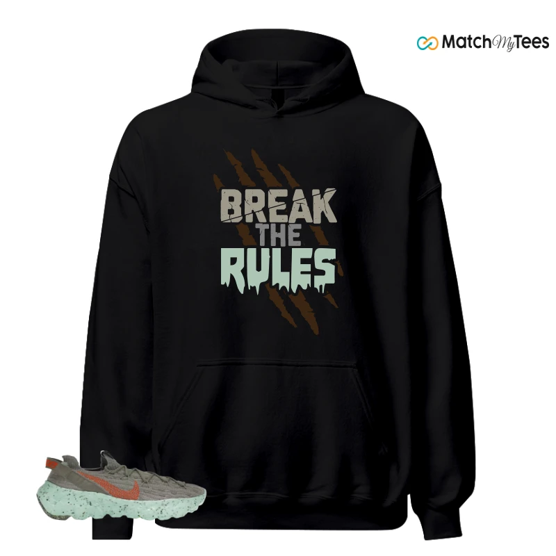NIKE SPACE HIPPIE 04 GREEN GLOW SNEAKER Matching Tees hoodie
