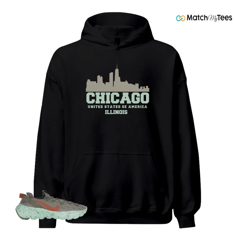 NIKE SPACE HIPPIE 04 GREEN GLOW SNEAKER Matching Tees hoodie