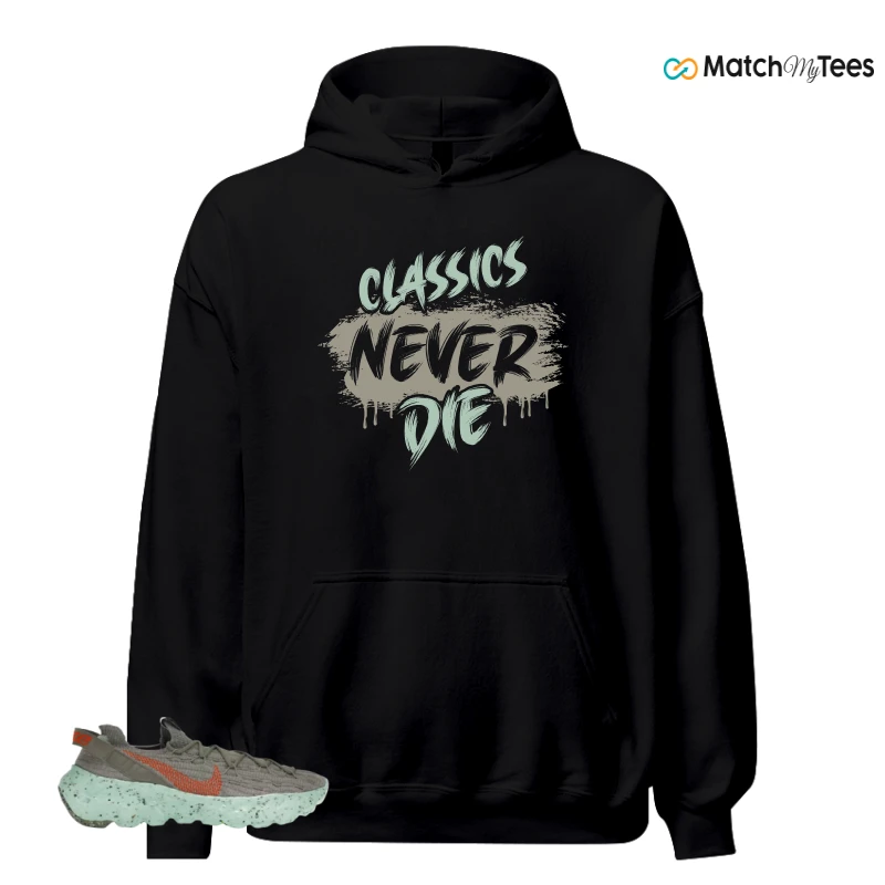 NIKE SPACE HIPPIE 04 GREEN GLOW SNEAKER Matching Tees hoodie