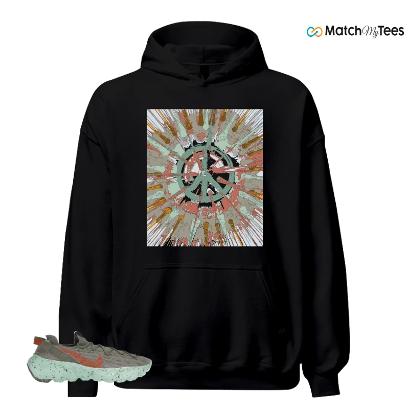 NIKE SPACE HIPPIE 04 GREEN GLOW SNEAKER Matching Tees hoodie
