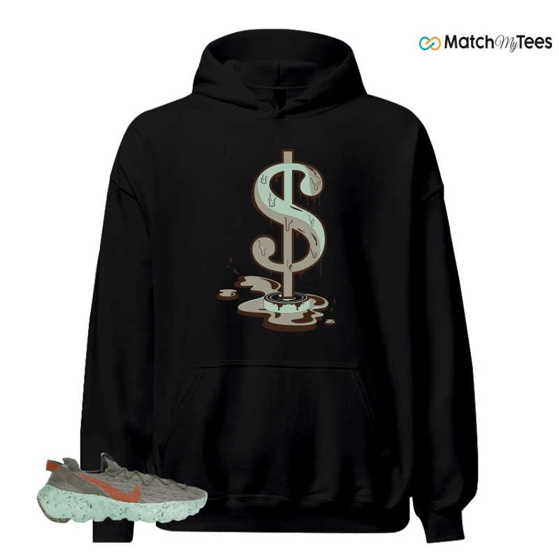 NIKE SPACE HIPPIE 04 GREEN GLOW SNEAKER Matching Tees hoodie