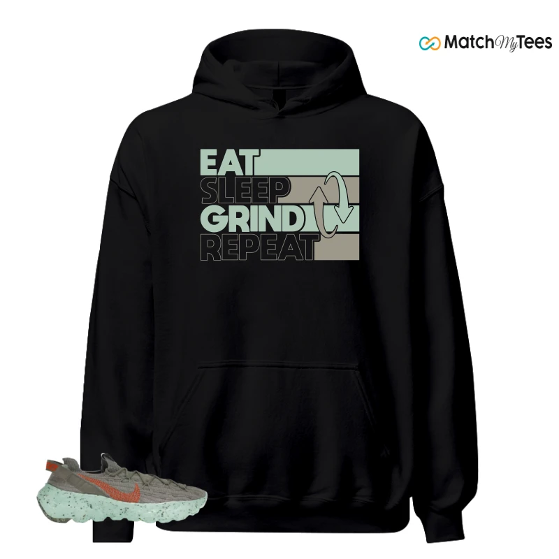 NIKE SPACE HIPPIE 04 GREEN GLOW SNEAKER Matching Tees hoodie