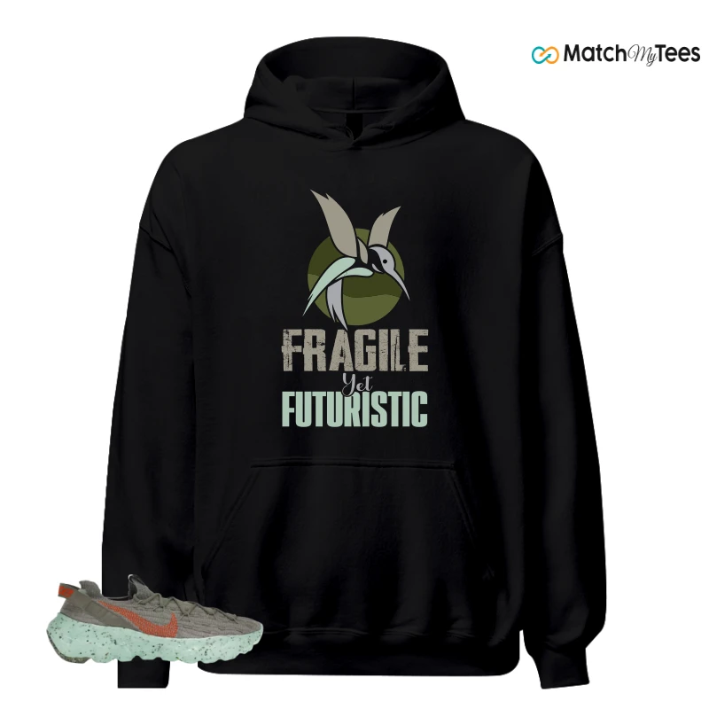 NIKE SPACE HIPPIE 04 GREEN GLOW SNEAKER Matching Tees hoodie