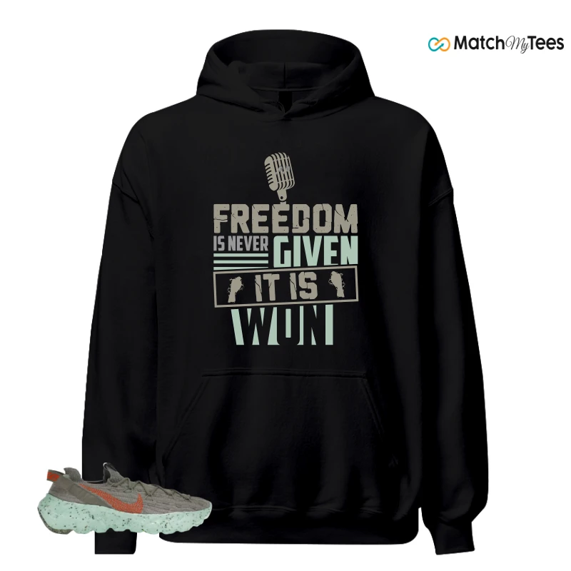NIKE SPACE HIPPIE 04 GREEN GLOW SNEAKER Matching Tees hoodie