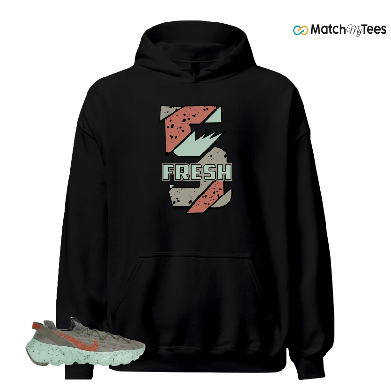 NIKE SPACE HIPPIE 04 GREEN GLOW SNEAKER Matching Tees hoodie