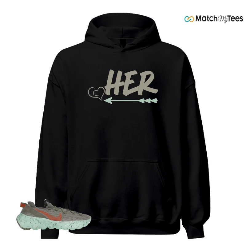 NIKE SPACE HIPPIE 04 GREEN GLOW SNEAKER Matching Tees hoodie
