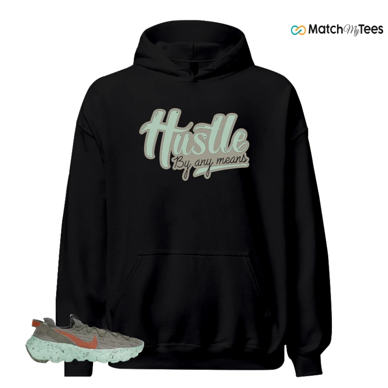 NIKE SPACE HIPPIE 04 GREEN GLOW SNEAKER Matching Tees hoodie