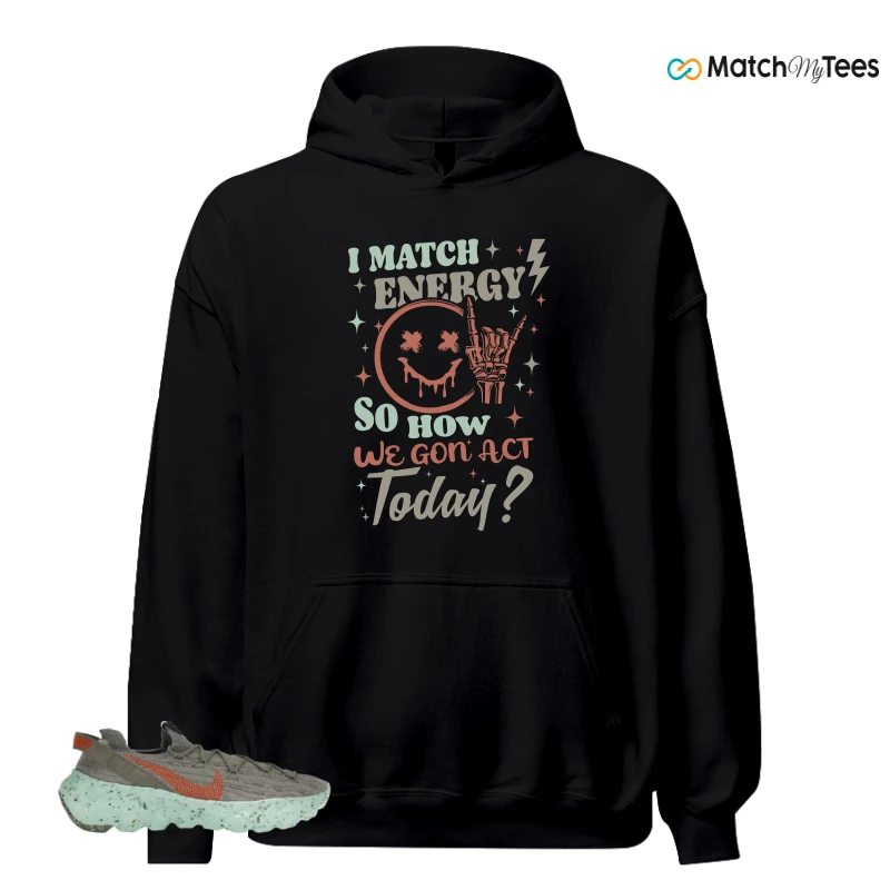 NIKE SPACE HIPPIE 04 GREEN GLOW SNEAKER Matching Tees hoodie