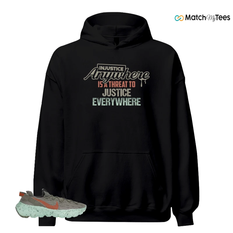 NIKE SPACE HIPPIE 04 GREEN GLOW SNEAKER Matching Tees hoodie