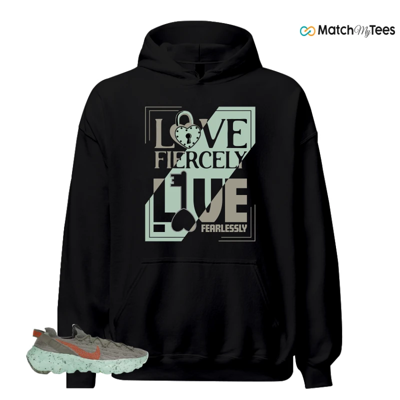 NIKE SPACE HIPPIE 04 GREEN GLOW SNEAKER Matching Tees hoodie