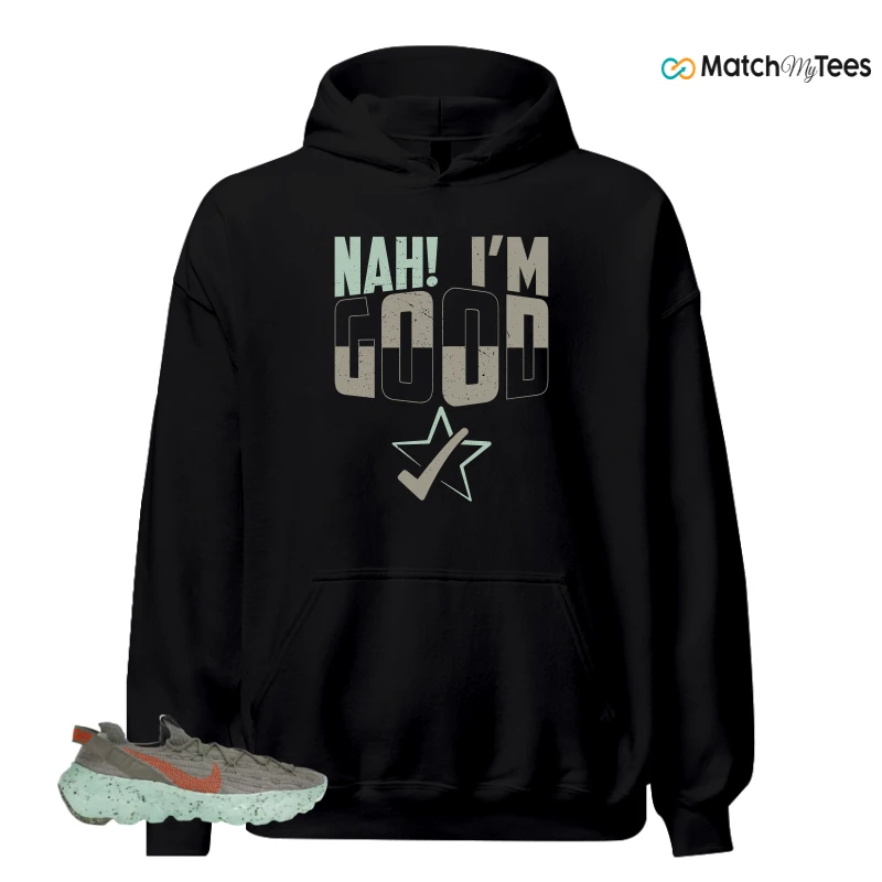 NIKE SPACE HIPPIE 04 GREEN GLOW SNEAKER Matching Tees hoodie