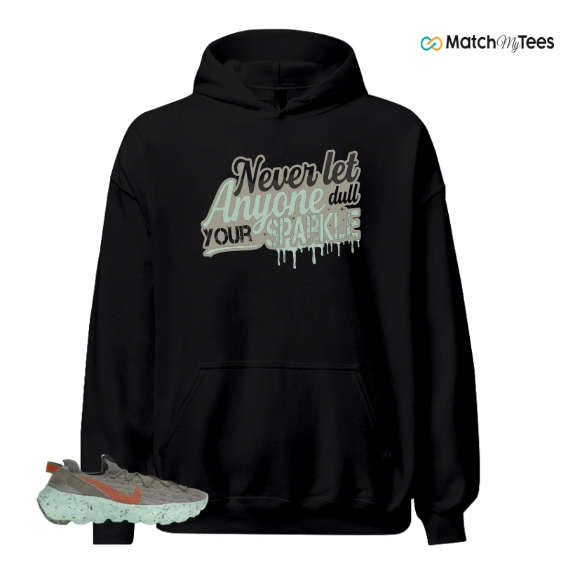 NIKE SPACE HIPPIE 04 GREEN GLOW SNEAKER Matching Tees hoodie