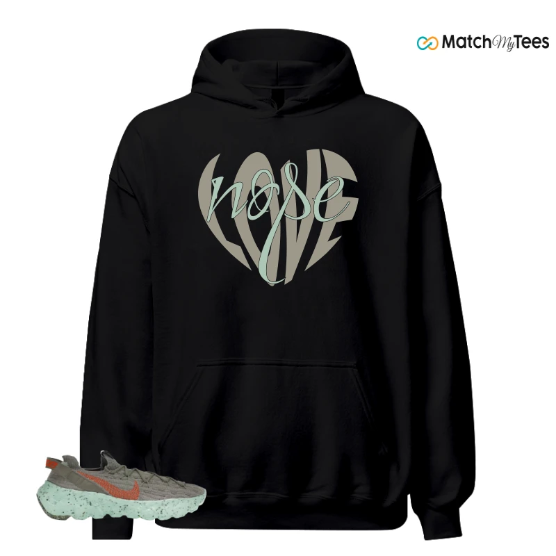 NIKE SPACE HIPPIE 04 GREEN GLOW SNEAKER Matching Tees hoodie