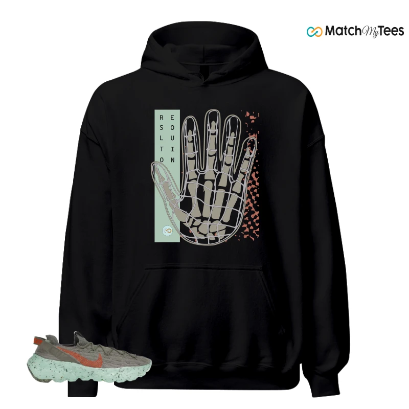 NIKE SPACE HIPPIE 04 GREEN GLOW SNEAKER Matching Tees hoodie
