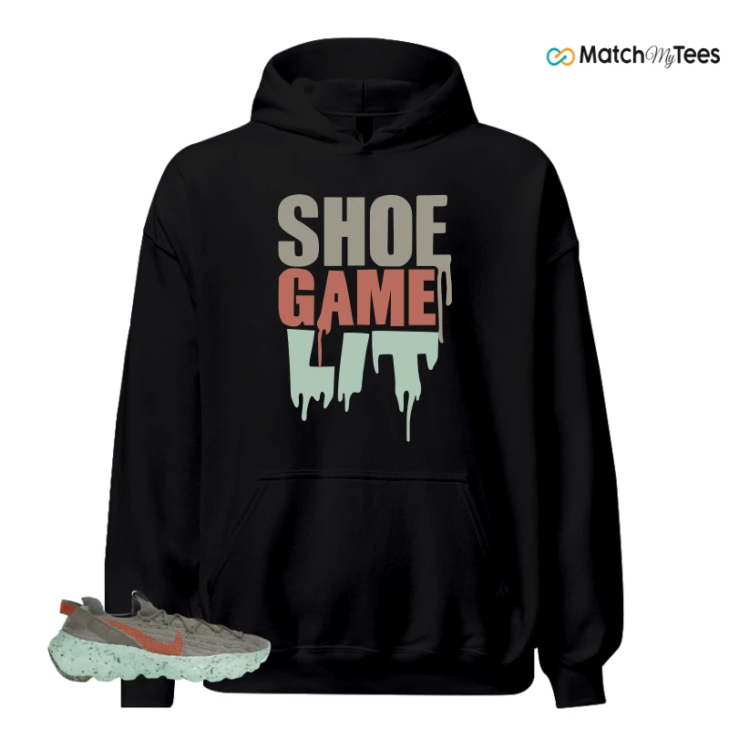 NIKE SPACE HIPPIE 04 GREEN GLOW SNEAKER Matching Tees hoodie