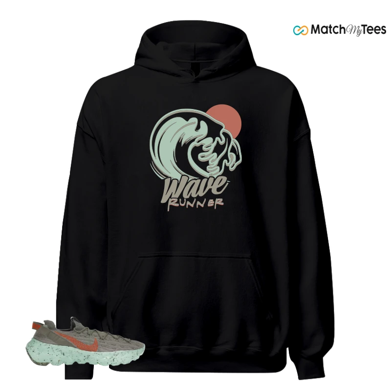 NIKE SPACE HIPPIE 04 GREEN GLOW SNEAKER Matching Tees hoodie