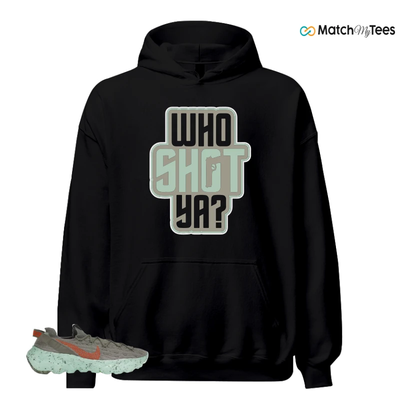 NIKE SPACE HIPPIE 04 GREEN GLOW SNEAKER Matching Tees hoodie