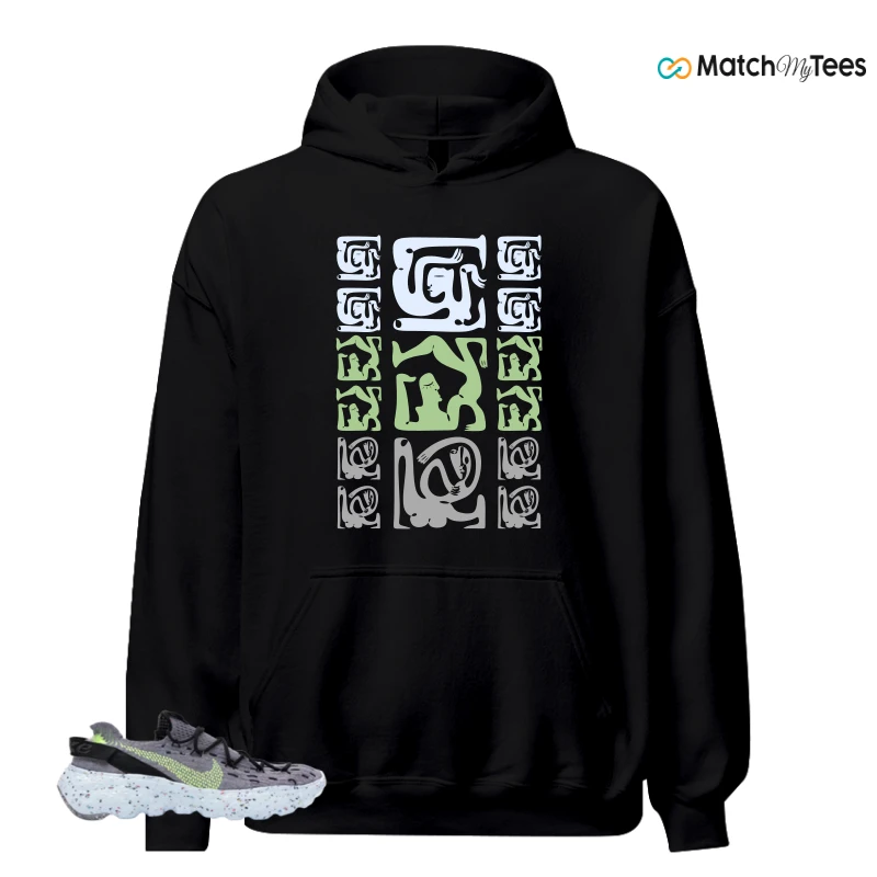NIKE SPACE HIPPIE 04 GREY VOLT (WOMEN'S) SNEAKER Matching Tees hoodie