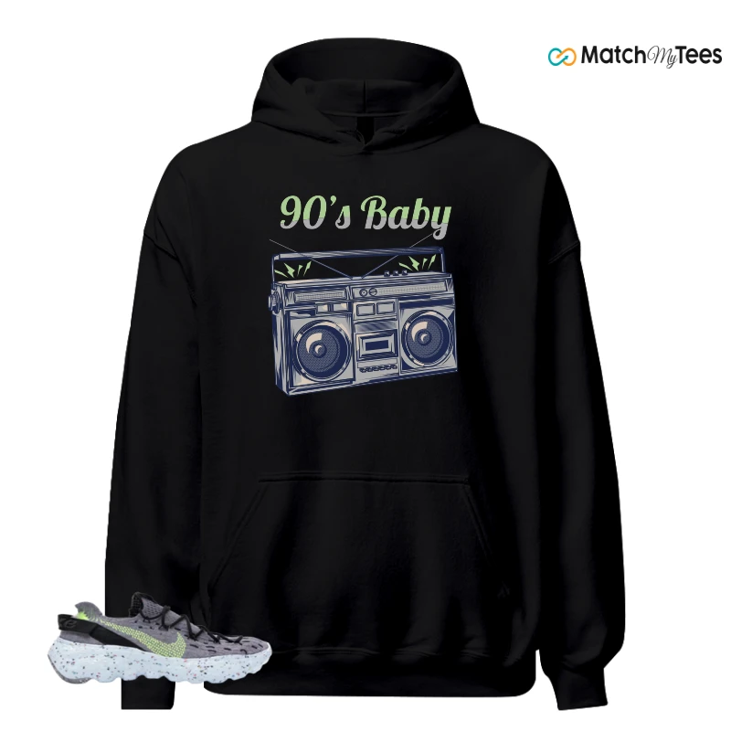 NIKE SPACE HIPPIE 04 GREY VOLT (WOMEN'S) SNEAKER Matching Tees hoodie