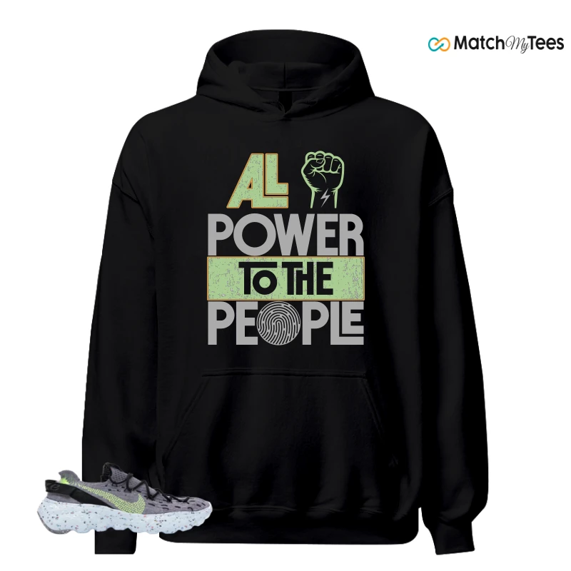 NIKE SPACE HIPPIE 04 GREY VOLT (WOMEN'S) SNEAKER Matching Tees hoodie