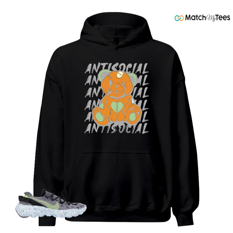 NIKE SPACE HIPPIE 04 GREY VOLT (WOMEN'S) SNEAKER Matching Tees hoodie