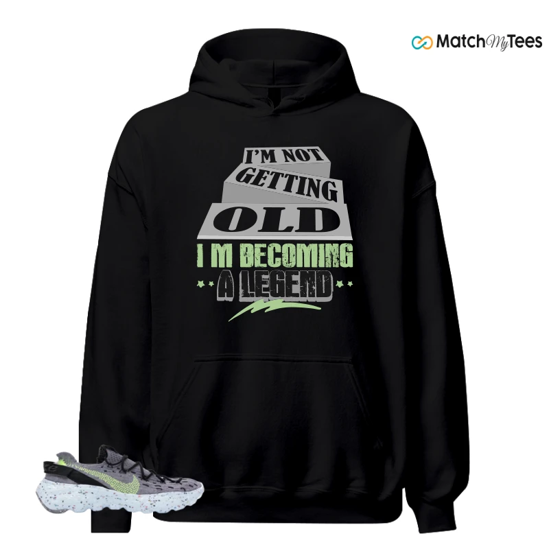 NIKE SPACE HIPPIE 04 GREY VOLT (WOMEN'S) SNEAKER Matching Tees hoodie