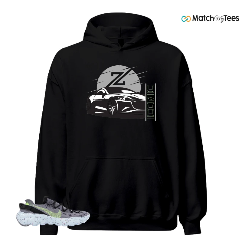 NIKE SPACE HIPPIE 04 GREY VOLT (WOMEN'S) SNEAKER Matching Tees hoodie