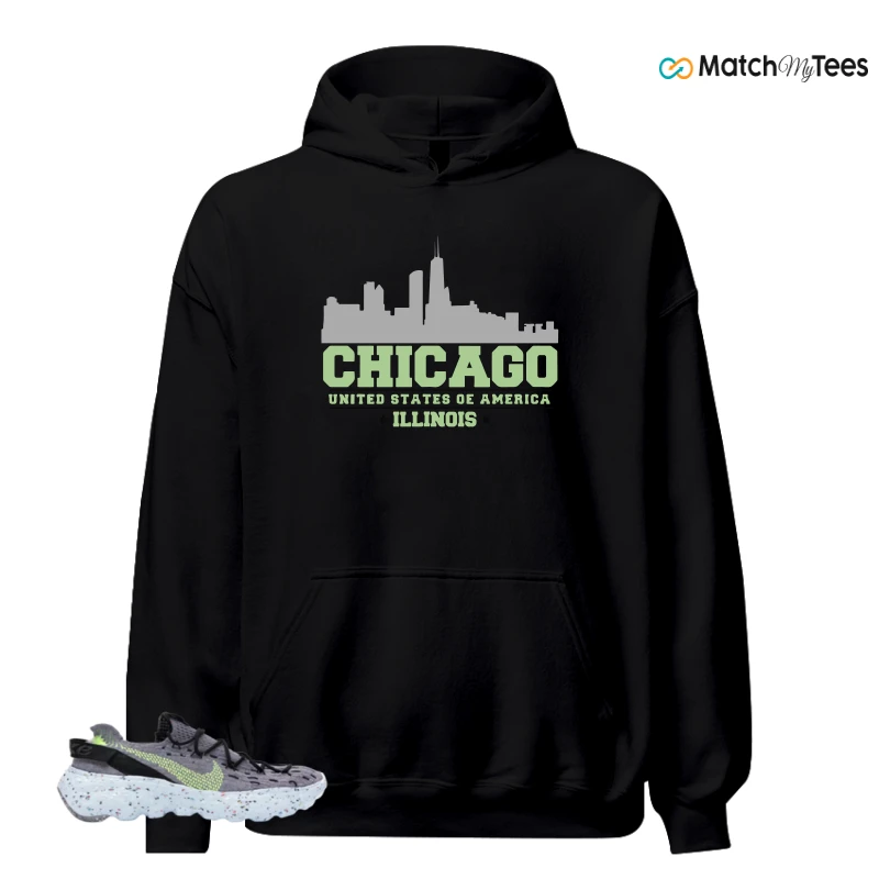NIKE SPACE HIPPIE 04 GREY VOLT (WOMEN'S) SNEAKER Matching Tees hoodie