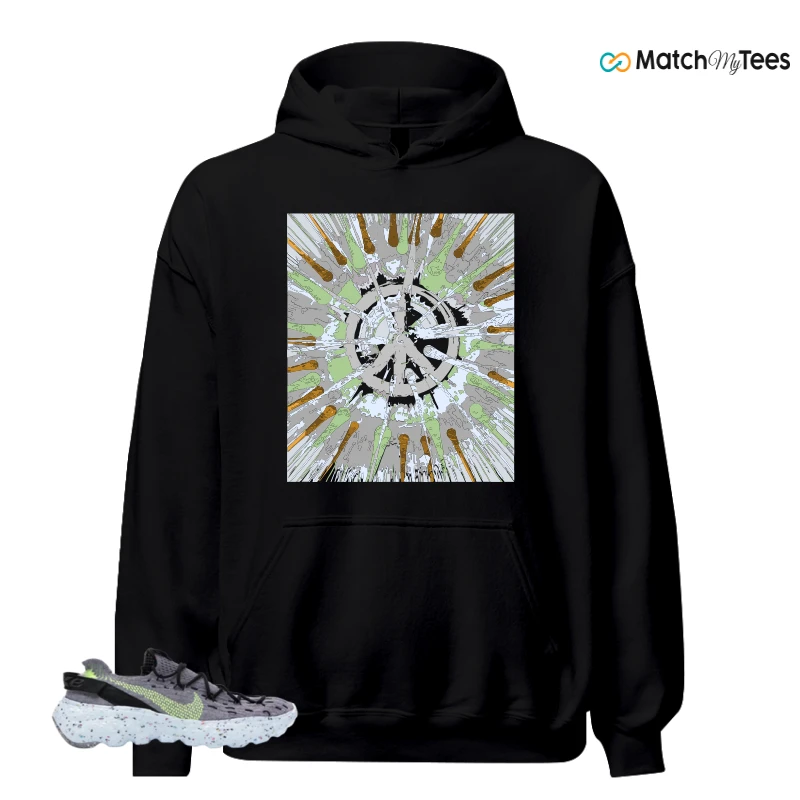 NIKE SPACE HIPPIE 04 GREY VOLT (WOMEN'S) SNEAKER Matching Tees hoodie