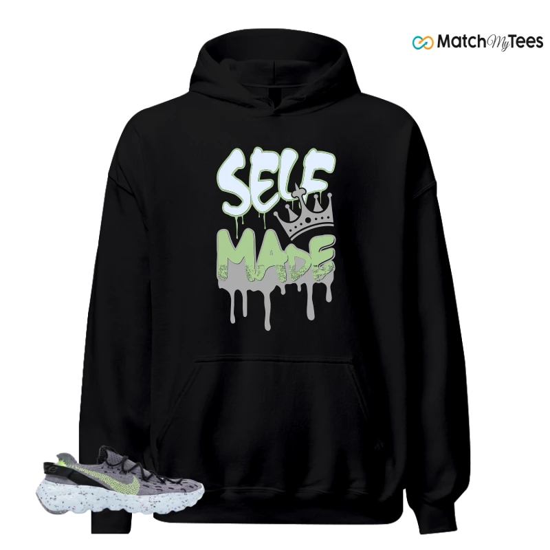 NIKE SPACE HIPPIE 04 GREY VOLT (WOMEN'S) SNEAKER Matching Tees hoodie