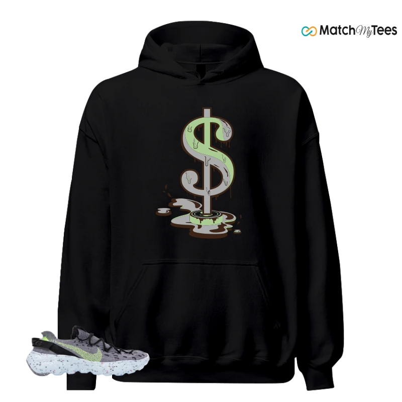 NIKE SPACE HIPPIE 04 GREY VOLT (WOMEN'S) SNEAKER Matching Tees hoodie