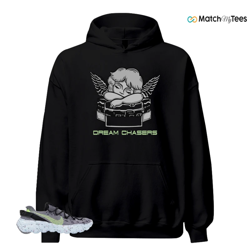 NIKE SPACE HIPPIE 04 GREY VOLT (WOMEN'S) SNEAKER Matching Tees hoodie