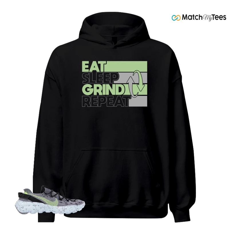 NIKE SPACE HIPPIE 04 GREY VOLT (WOMEN'S) SNEAKER Matching Tees hoodie